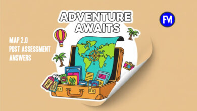 MAP 2.0 Post Assessment Answers