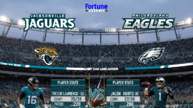 jacksonville jaguars vs philadelphia eagles match player stats