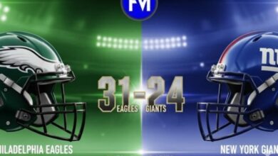 Philadelphia Eagles vs New York Giants Match Player Stats