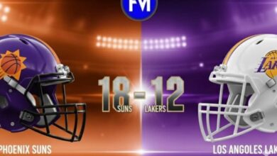 phoenix suns vs lakers match player stats