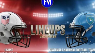 USMNT vs Guatemala National Football Team Lineups