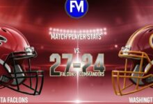 atlanta falcons vs washington commanders match player stats