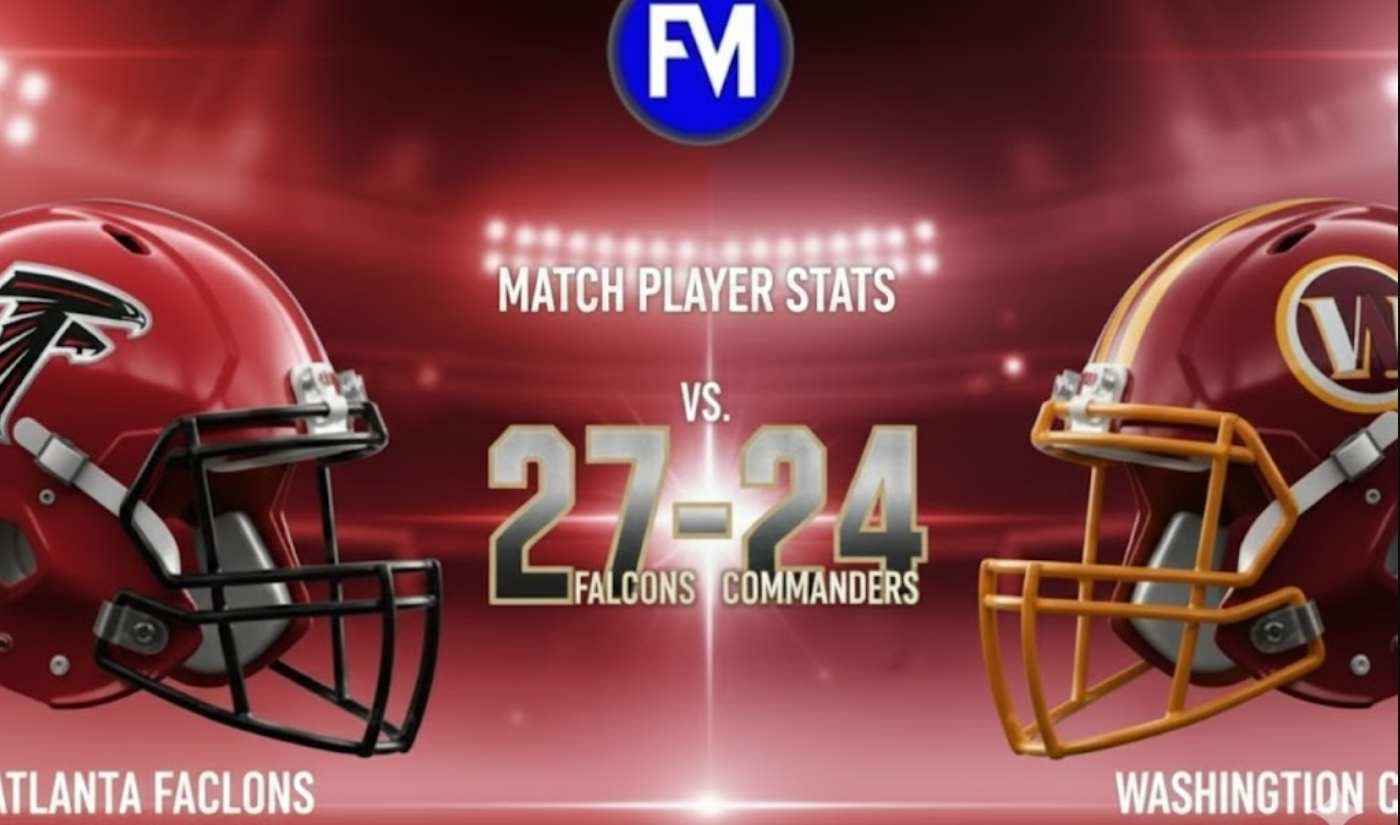 Atlanta Falcons vs Washington Commanders Match Player Stats - Week 4 ...