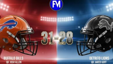 buffalo bills vs detroit lions match player stats
