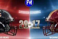 chicago bears vs washington commanders match player stats