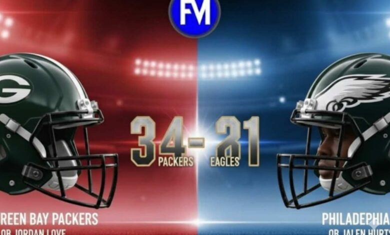 green bay packers vs philadelphia eagles match player stats