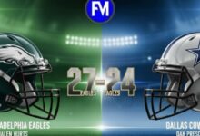 philadelphia eagles vs dallas cowboys match player stats