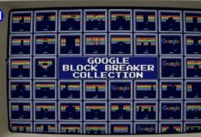Google Block Breaker