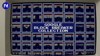 Google Block Breaker