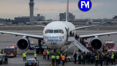 Delta Flight DL275 Diverted LAX
