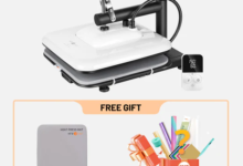 Pro-Quality Transfers: Designing Tumblers and T-Shirts Using Top Heat Press and Sublimation HTV