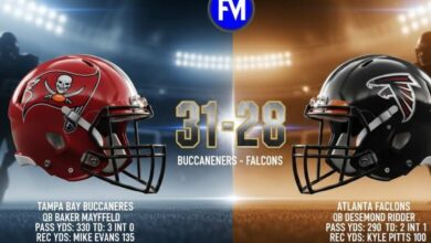tampa bay buccaneers vs atlanta falcons match player stats