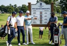 pro golfer handicaps
