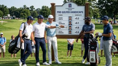 pro golfer handicaps
