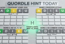 Quordle Hint Today